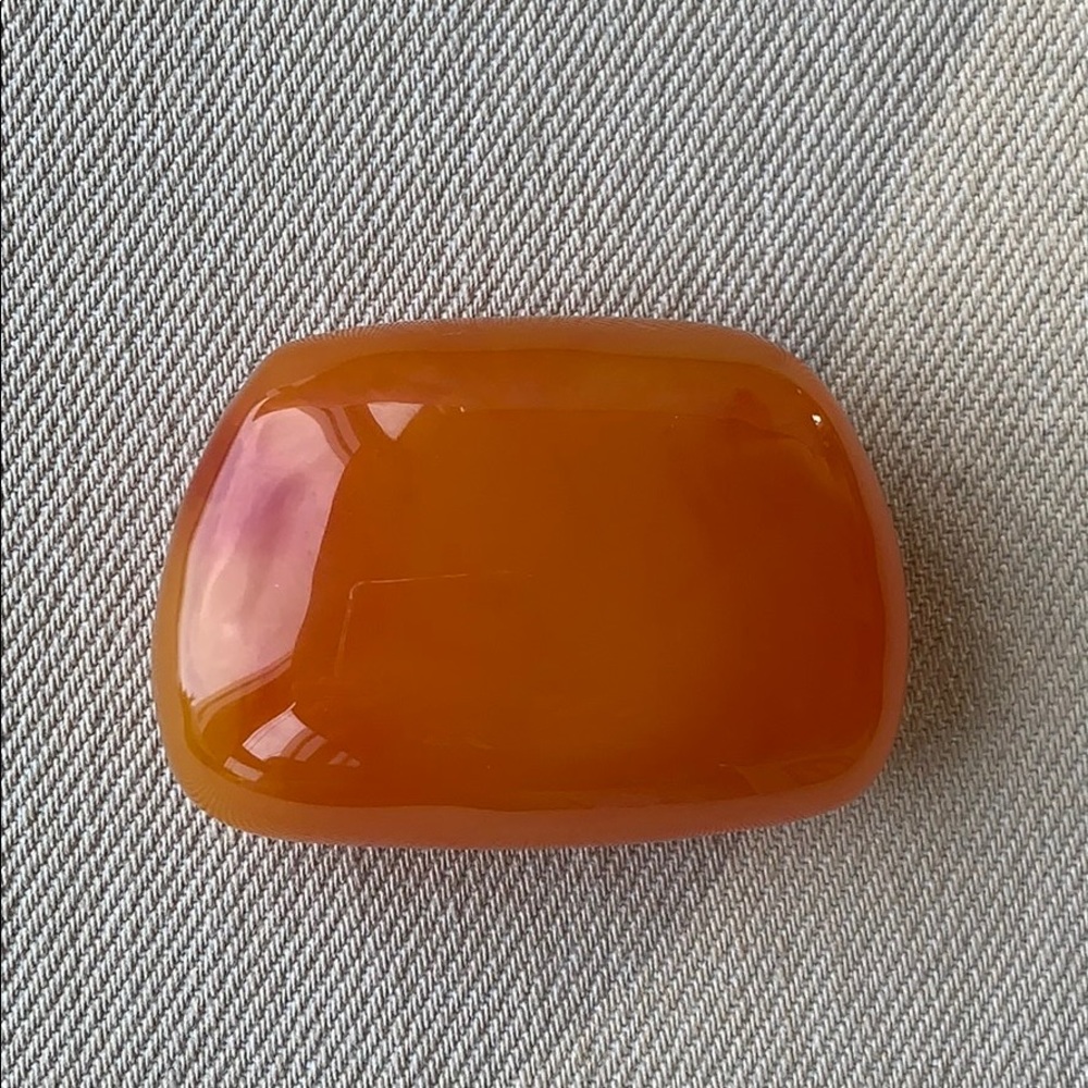 Kenneth Jay Lane Amber Pebble
